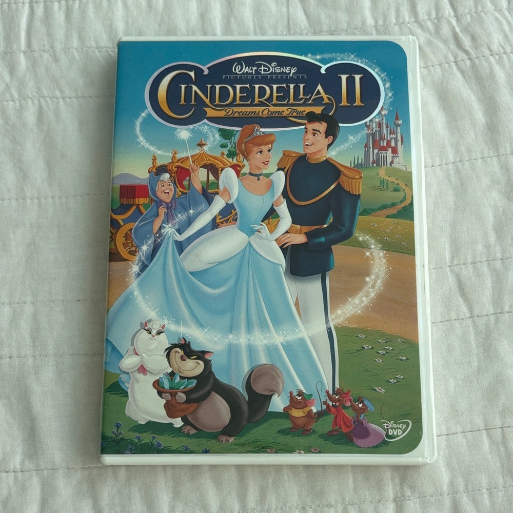 Walt Disney Cinderella II DVD - Blue Cover